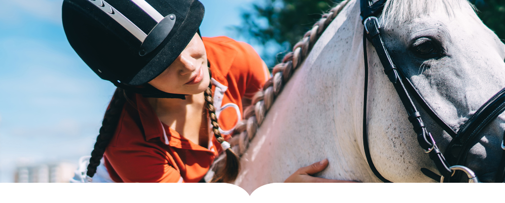 Student on a horse